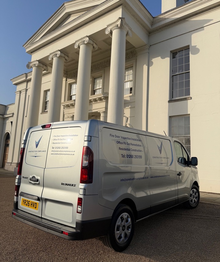 Fire protection team planning installation works