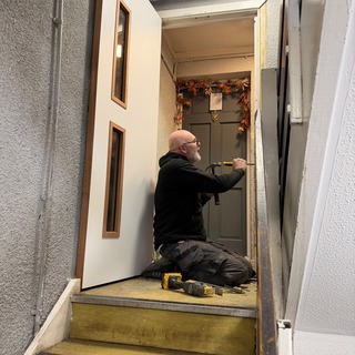 Senior fire safety engineer portrait