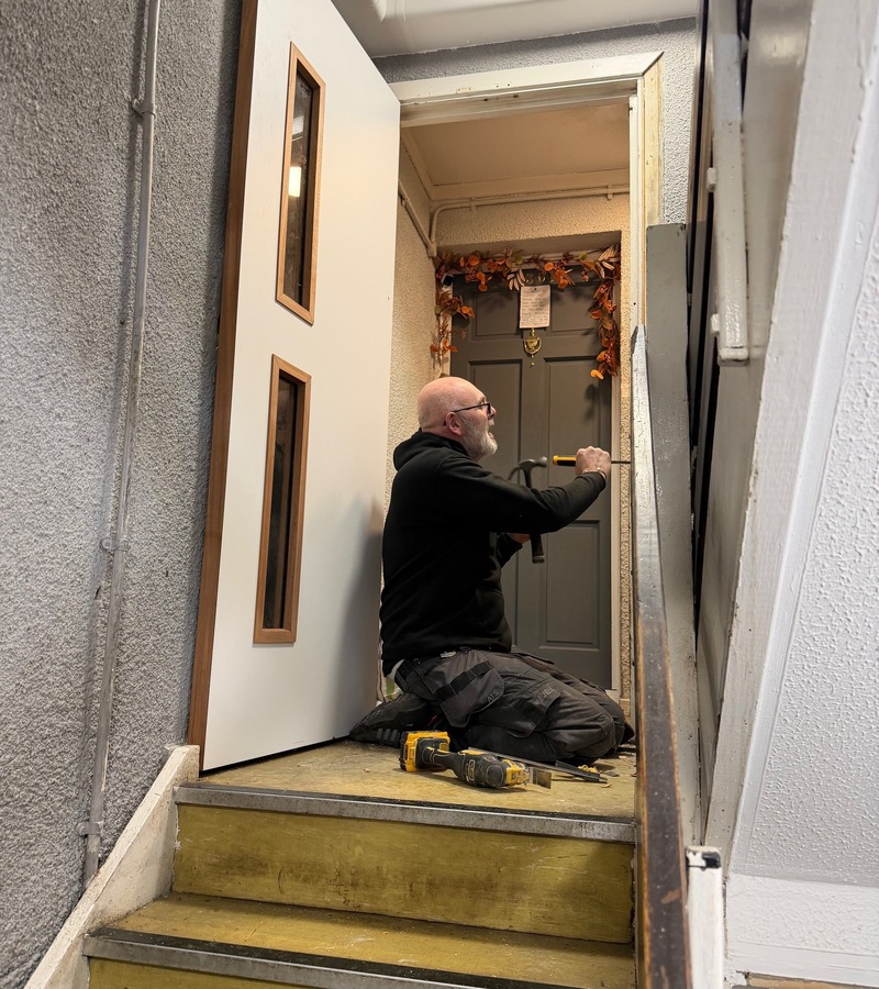 Commercial offices sector image with compliance-led delivery context